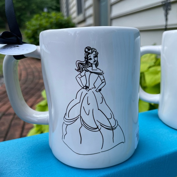 Set of 3 Rae Dunn x Disney beauty and the beast mugs - Picture 6 of 8